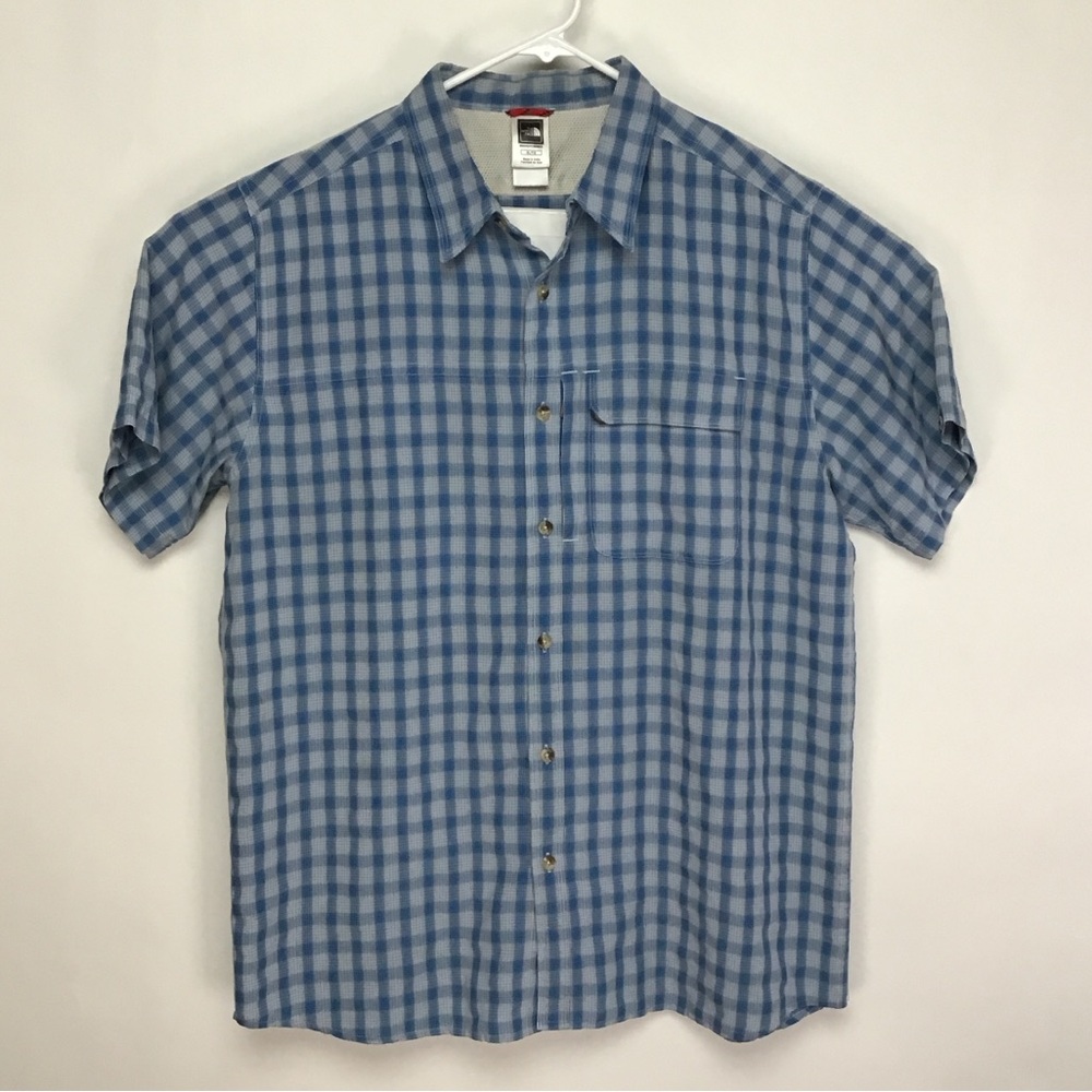 The North Face men’s short sleeve button up shirt XL